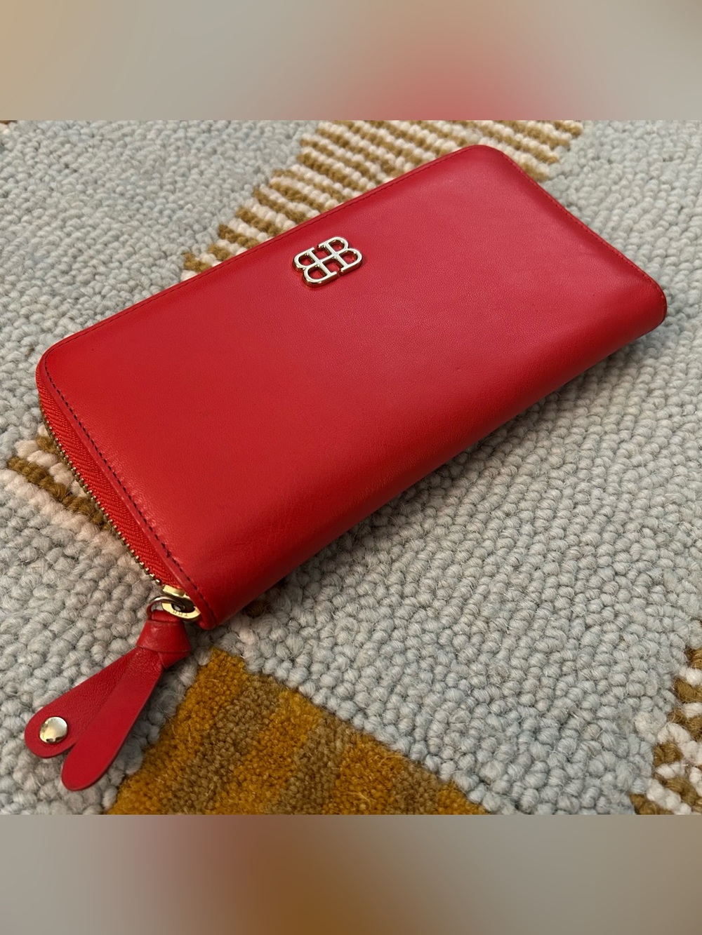 Bosca Red Leather Wallet
